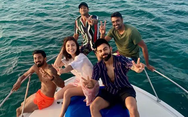Ravichandran Ashwin’s wife comes up with a awesome reply to a fan photoshopping her with Ashwin in his cruise photo