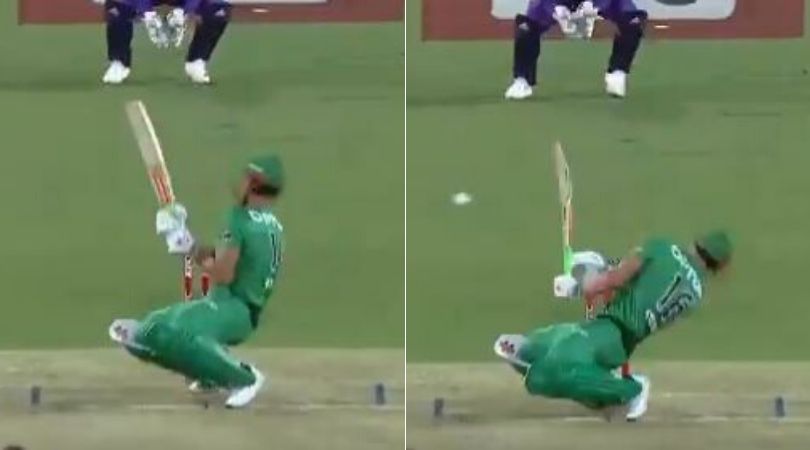 WATCH: Ball hits Marcus Stoinis Face in the Riley Meredith’s Bowling against Hobart Hurricanes